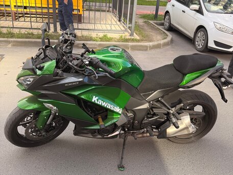 2018 Kawasaki Ninja 1000 SX, зелёный, 1050000 рублей, вид 5