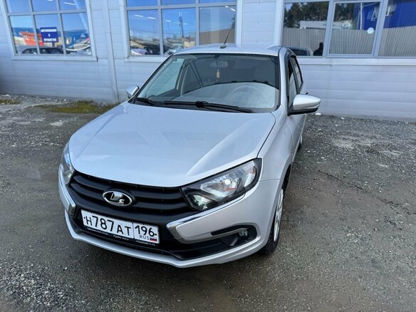 2020 Lada (ВАЗ) Granta I Рестайлинг, серебристый, 585000 рублей - вид 7