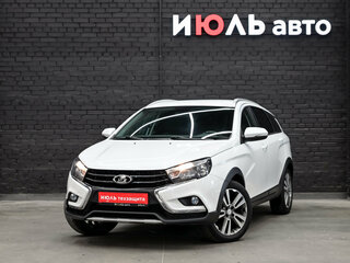 2019 Lada (ВАЗ) Vesta SW Cross I, белый, 1040000 рублей, вид 1