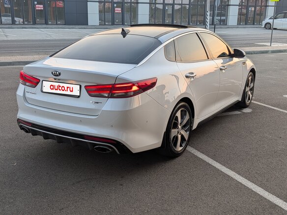 2016 Kia Optima IV, белый - вид 4