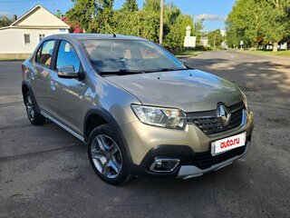 2019 Renault Logan Stepway II Рестайлинг, бежевый, 895000 рублей, вид 1