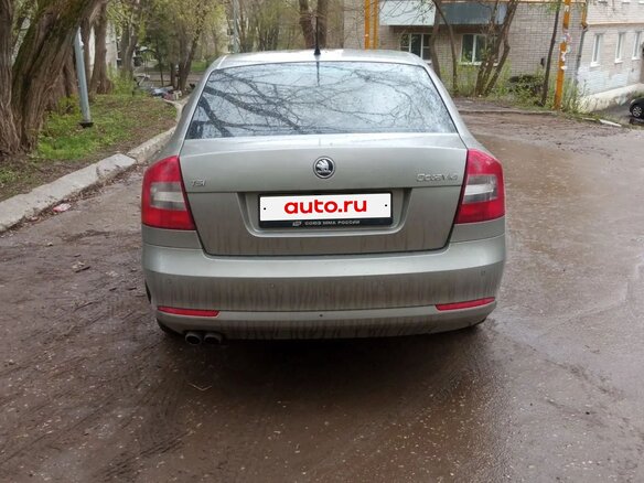 2011 Skoda Octavia II (A5) Рестайлинг, серый - вид 6