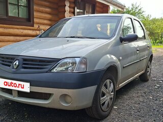 2006 Renault Logan I, красный, 230000 рублей, вид 1