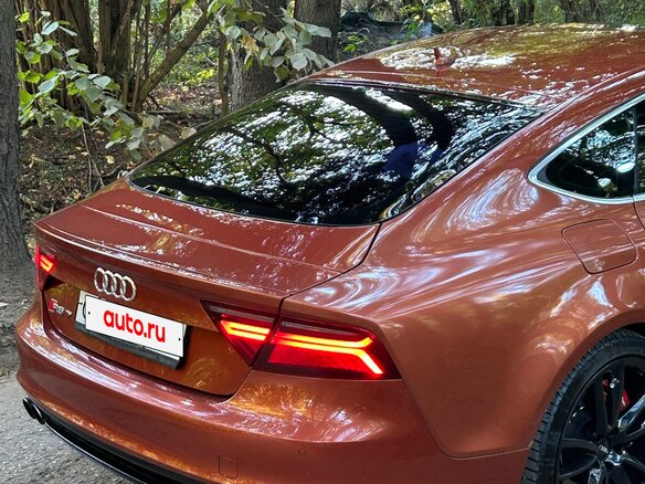 2011 Audi A7 I (4G), оранжевый, 1800000 рублей - вид 7