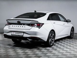 2022 Hyundai Elantra VII (CN7), белый, 1999000 рублей, вид 5