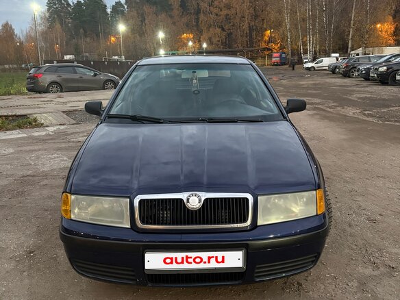 2002 Skoda Octavia I (A4) Рестайлинг, синий, 285000 рублей