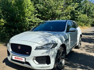 2016 Jaguar F-Pace I, белый, 3200000 рублей, вид 3