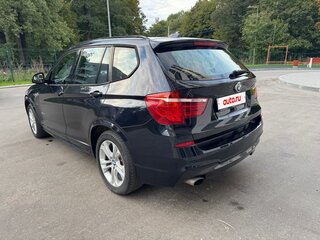 2016 BMW X3 20i xDrive II (F25) Рестайлинг, синий, 1600000 рублей, вид 4