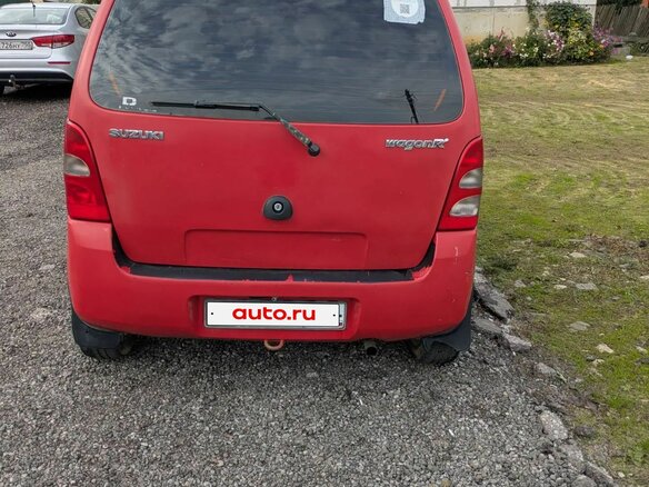 2002 Suzuki Wagon R+ II, красный, 240000 рублей - вид 7