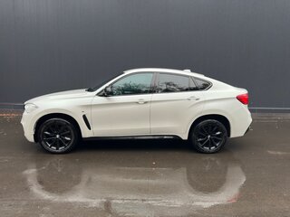 2017 BMW X6 30d II (F16), белый, 3750000 рублей, вид 4