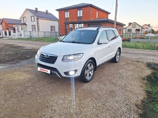 2011 Hyundai Santa Fe II Рестайлинг, белый, 1290000 рублей, вид 1
