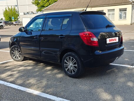 2010 Skoda Fabia II Рестайлинг, чёрный, 530000 рублей, вид 5
