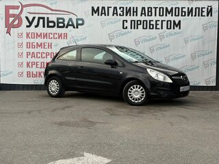 2007 Opel Corsa D, чёрный, 430000 рублей, вид 1