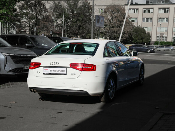 2012 Audi A4 IV (B8) Рестайлинг, белый, 1300000 рублей - вид 3
