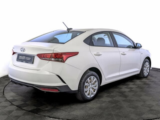 2022 Hyundai Solaris II Рестайлинг, белый, 1570000 рублей, вид 5