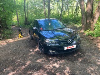 2008 Mazda 3 I (BK) Рестайлинг, чёрный, 500000 рублей, вид 5