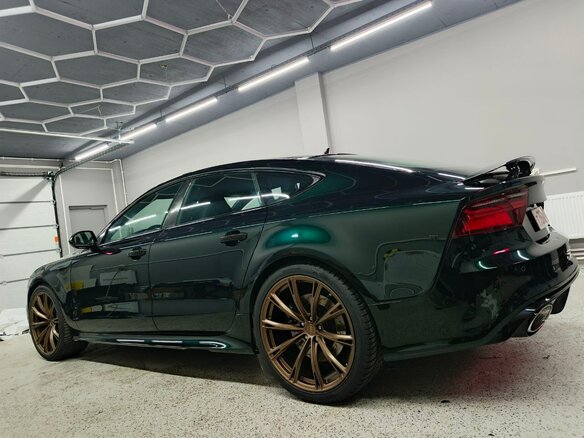 2016 Audi RS 7 Sportback performance I (4G) Рестайлинг, зелёный, 5500000 рублей - вид 5
