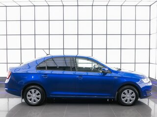 2018 Skoda Rapid I Рестайлинг, синий, 1229000 рублей, вид 5