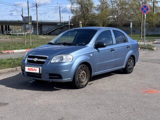 2007 Chevrolet Aveo I Рестайлинг, голубой, 299000 рублей, вид 1
