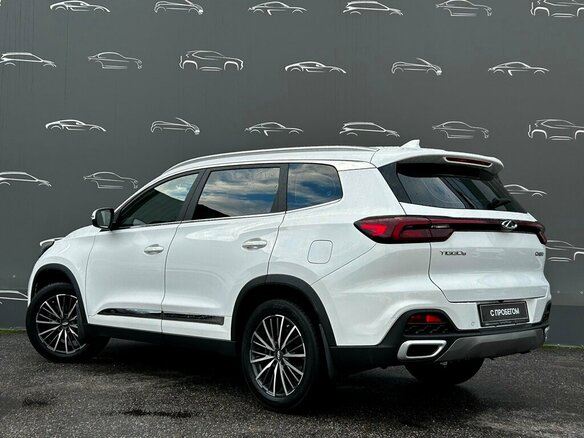 2022 Chery Tiggo 8 I Рестайлинг, белый - вид 3