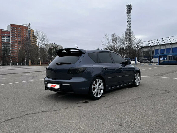 2008 Mazda 3 I (BK) Рестайлинг, серый, 1050000 рублей - вид 5