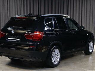 2013 BMW X3 28i xDrive II (F25), чёрный, 1449000 рублей, вид 2