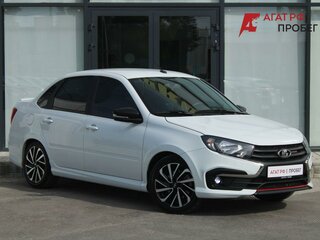 2024 Lada (ВАЗ) Granta Sport I Рестайлинг, белый, 1429000 рублей, вид 3