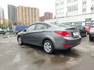 2016 Hyundai Solaris I Рестайлинг, серый, 639000 рублей, вид 3