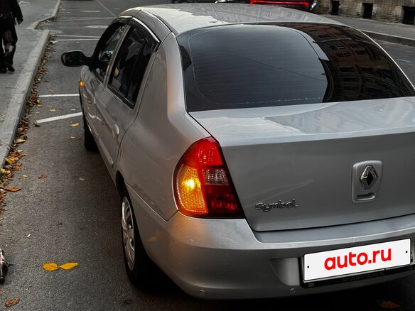 2008 Renault Symbol I Рестайлинг 2, серебристый - вид 3
