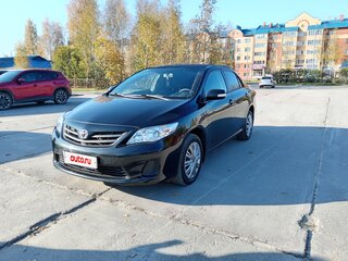 2011 Toyota Corolla X (E140, E150) Рестайлинг, чёрный, 1150000 рублей, вид 1