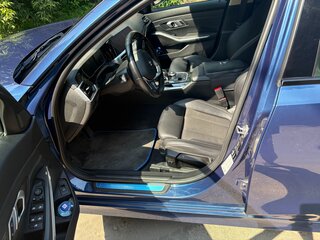2020 BMW 3 серии 318d VII (G2x), синий, 3300000 рублей, вид 4