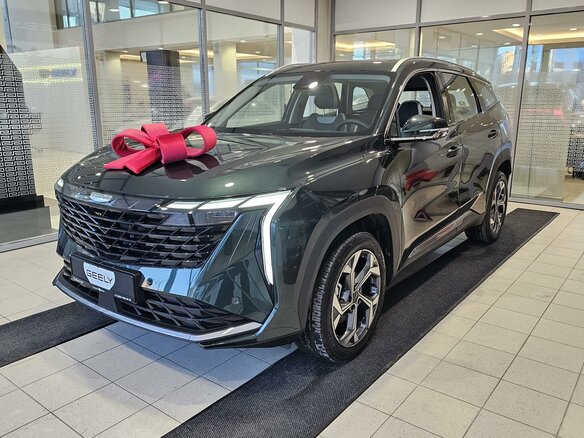 2026 Geely Atlas II, зелёный - вид 3
