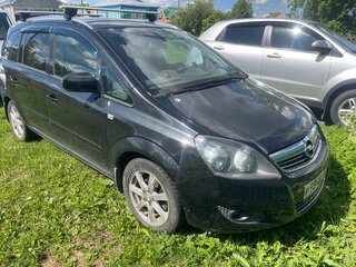 2012 Opel Zafira B Рестайлинг, чёрный, 750000 рублей, вид 1