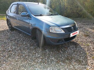 2010 Renault Logan I Рестайлинг, синий, 450000 рублей, вид 3