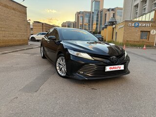 2018 Toyota Camry VIII (XV70), чёрный, 2700000 рублей, вид 2