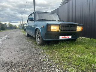 2007 Lada (ВАЗ) 2107, голубой, 85000 рублей, вид 3