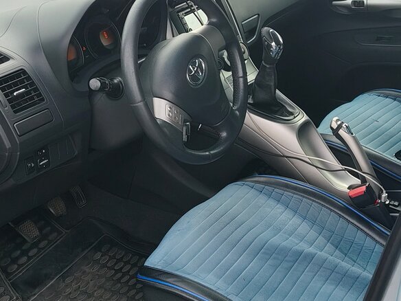 2008 Toyota Auris I, голубой, 600000 рублей - вид 7
