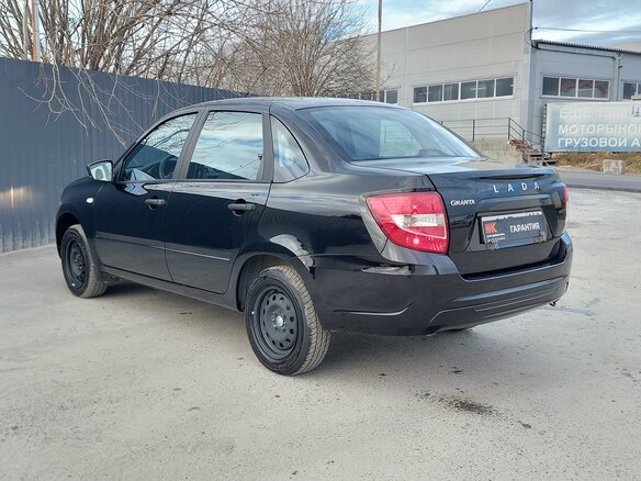 2025 Lada (ВАЗ) Granta I Рестайлинг, чёрный, 919000 рублей - вид 7