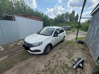 2019 Lada (ВАЗ) Granta I Рестайлинг, белый, 555000 рублей, вид 2