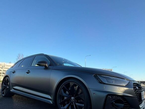 2021 Audi RS 4 IV (B9) Рестайлинг, серый, 7290000 рублей - вид 2