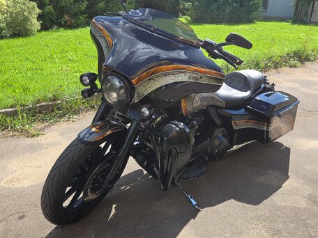 2010 Harley-Davidson CVO, чёрный, 1400000 рублей, вид 3