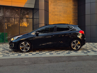 2016 Kia Ceed II Рестайлинг, чёрный, 1450000 рублей, вид 2