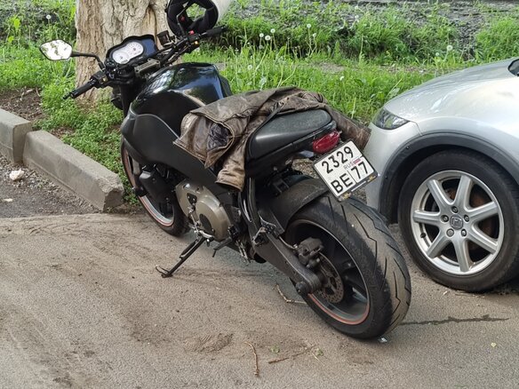 2007 Buell Lightning, чёрный, 300000 рублей - вид 6