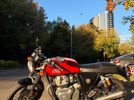 2022 Royal Enfield Continental GT, красный, 530000 рублей, вид 1