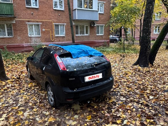 2006 Ford Focus II, чёрный, 140000 рублей