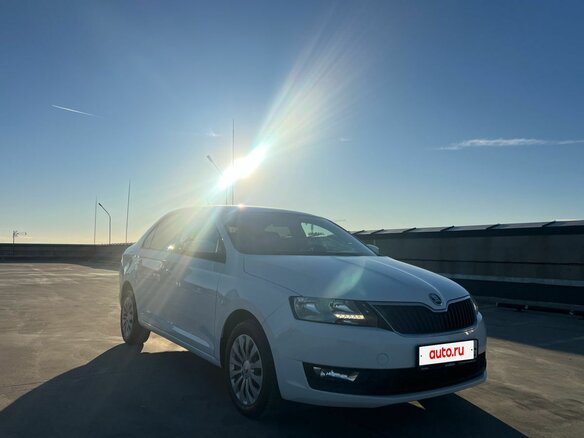 2019 Skoda Rapid I Рестайлинг, белый, 1389000 рублей - вид 7