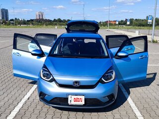 2020 Honda Fit IV, синий, 1495000 рублей, вид 2