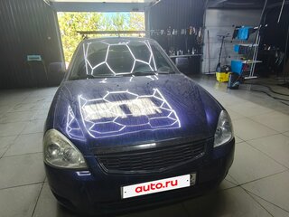 2013 Lada (ВАЗ) Priora I, синий, 350000 рублей, вид 4