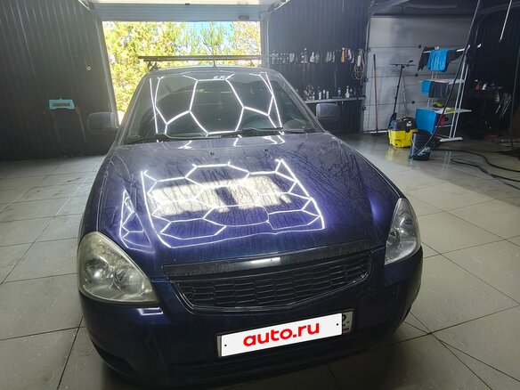 2013 Lada (ВАЗ) Priora I, синий, 350000 рублей - вид 3