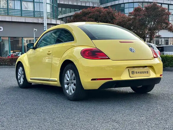 2016 Volkswagen Beetle II (A5), жёлтый, 1290222 рублей - вид 5